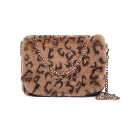 Women’s Shoulder Handbag Fashion Satchel Leopard Print Cute Women's Bag 21835