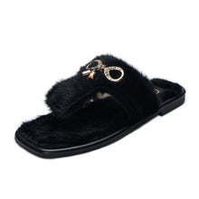 Load image into Gallery viewer, Indoor Flip-Flops Open Toe Thong Slippers for Women 22S08