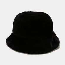 Load image into Gallery viewer, Furry Bucket Hat Fluffy Winter Warmer Fisherman Cap for Women 22167