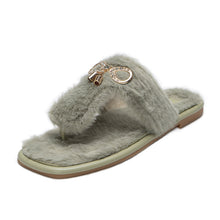 Load image into Gallery viewer, Indoor Flip-Flops Open Toe Thong Slippers for Women 22S08