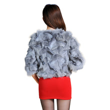 Load image into Gallery viewer, UE FS13052 Real Fox Fur Coat jacket for women Winter