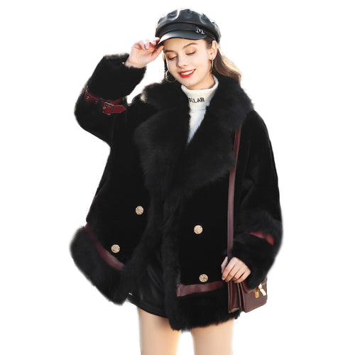 Winter Fur Jacket Women's Jacket Winter Coat Women Real Fur Coat FS21137