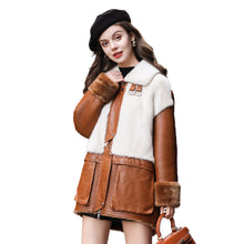 Load image into Gallery viewer, Winter Clothes Women 2021 Mink Fur Whole Mink Coat Sheepskin Women&#39;s Coat FS21141
