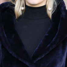 Load image into Gallery viewer, Winter Coat Women Fur Coat Mink Mouth with Hooded Sheep Fur Coat Women Long FS21143