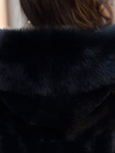 Load image into Gallery viewer, Fox Fur Hooded Fur Coat Mink Fur Sheep Fur Women&#39;s Coat 21142