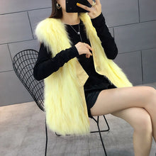 Load image into Gallery viewer, FS21120 Raccoon Fur Grass Stripe Vest Female Raccoon Dog Haining Slim Vest Autumn Winter Coat FS21107