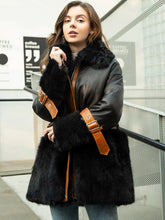 Load image into Gallery viewer, FS21135 Winter Women&#39;s Fur Coat Loose Casual Sheepskin Women&#39;s Coat