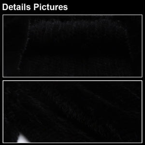 Women's Knitted Mink Fur Coat Women Pullover Female Winter jacket 151101