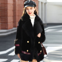 Load image into Gallery viewer, Winter Fur Jacket Women&#39;s Jacket Winter Coat Women Real Fur Coat FS21137