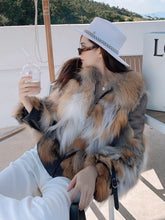Load image into Gallery viewer, Fur Story FS20144 winter clothes women fur coat coats and jackets women