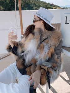 Fur Story FS20144 winter clothes women fur coat coats and jackets women