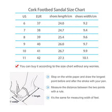 Load image into Gallery viewer, Women&#39;s Adjustable Top Sandals Double Buckle Slides Non Slip Cute Beach Shoes for Women Outdoor Slipper with Cork Footbed