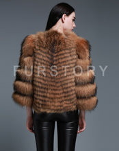Load image into Gallery viewer, Women&#39;s Genuine Raccoon Fur Coat Women Full Sleeve Winter jacket Female 151166