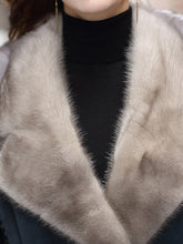 Load image into Gallery viewer, Women Winter Fox Fur Mink Fur Coat Slim Sheepskin Fur Women&#39;s Medium Long Coat FS21146