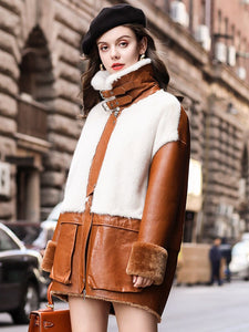 Winter Clothes Women 2021 Mink Fur Whole Mink Coat Sheepskin Women's Coat FS21141