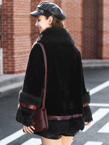 Winter Fur Jacket Women's Jacket Winter Coat Women Real Fur Coat FS21137