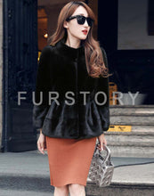 Load image into Gallery viewer, Women&#39;s Coats Real Mink Fur Outerwear Winter jacket Women Jacke Fur Story FS16058