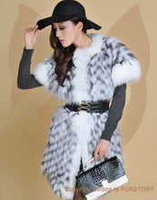 Load image into Gallery viewer, Natural Fox Fur Coat Overcoat Vest Jacket Womens&#39; Dress Ladies&#39; Top Dress