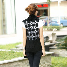 Load image into Gallery viewer, Women&#39;s Knitted Natural Rabbit Fur Vest Casual Waist Coat