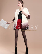 Load image into Gallery viewer, Real Lamb Fur Coat Jacket Overcoat Womens&#39; Dress Ladies&#39; Dress Winter Coat  Garment Top Dress Beatiful Color Fur Story FS13036