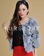 Load image into Gallery viewer, Real Fox Fur Coat Jacket Thick Fur Gilet Womens&#39; Dress Ladies&#39; Garment FS13052  Light Purple
