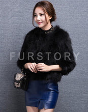 Load image into Gallery viewer, Women&#39;s Winter Coat Raccoon Real Fur Coats Female Round Collar Women Jackets 15160