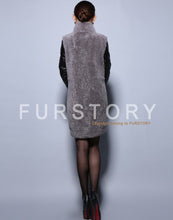 Load image into Gallery viewer, Natural Lamb Fur Coat Genuine Sheep Leather Full Sleeve Jacket