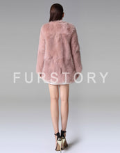 Load image into Gallery viewer, Women&#39;s Real Fox Fur Coat Long Sleeve Natural Color Fur Overcoat Women