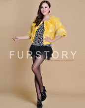 Load image into Gallery viewer, Real Fox Fur Coat Jacket Thick Fur Gilet Womens&#39; Dress Ladies&#39; Garment FS13052  Light Purple