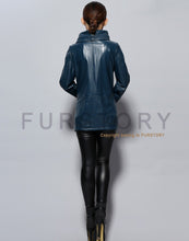 Load image into Gallery viewer, Genuine Sheep Leather Coat Top Quality Leather Jacket  Women Overcoat