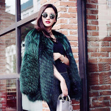 Load image into Gallery viewer, Women&#39;s Genuine Fox Fur Coat Women Warm Winter Coat  161102