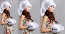 Load image into Gallery viewer, Shoulder Bag Real Fox Fur Bag Raccoon Fur Lamb Fur Handbag Totes FS14401