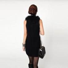 Load image into Gallery viewer, Natural Mongolia Lamb Fur Vest Wool Vest Jacket Coat Commuter Style Big Lamb Fur