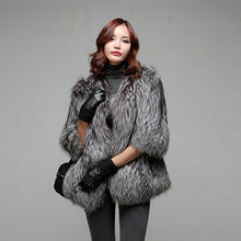 Load image into Gallery viewer, Women&#39;s Genuine Fox Fur Coat Women Warm Winter Coat  161102