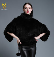 Load image into Gallery viewer, Women&#39;s Genuine Knitted Mink Fur Coat Women Pullover Coats Female 15198