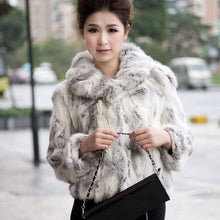 Load image into Gallery viewer, Women's Fur Coats True Natural Rabbit Coats Women's Winter Coats 010120