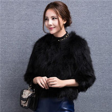 Load image into Gallery viewer, Women&#39;s Winter Coat Raccoon Real Fur Coats Female Round Collar Women Jackets 15160