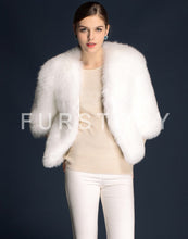 Load image into Gallery viewer, Winter Women&#39;s Real Fox Fur Coat Three Quarter Sleeve Furry Jackets