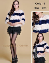 Load image into Gallery viewer, Real Lamb Fur and Rabbit Fur Coat Jacket Overcoat Ladies&#39; Top Dress 2016 New Women&#39;s Fur Fur Sotry FS13063