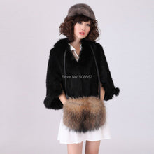 Load image into Gallery viewer, Shoulder Bag Real Fox Fur Bag Raccoon Fur Lamb Fur Handbag Totes FS14401