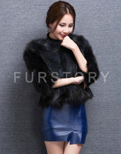 Load image into Gallery viewer, Women&#39;s Winter Coat Raccoon Real Fur Coats Female Round Collar Women Jackets 15160