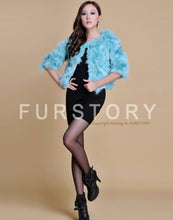 Load image into Gallery viewer, Real Fox Fur Coat Jacket Thick Fur Gilet Womens&#39; Dress Ladies&#39; Garment FS13052  Light Purple