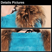 Load image into Gallery viewer, Winter Natural Fur Coat Female Pocket Decoration Women&#39;s Coat