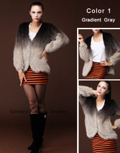 Load image into Gallery viewer, Real Mink Fur Coat Jacket Overcoat Womens&#39; Dress Ladies&#39; Dress Winter Coat Garment Top Dress FS13054