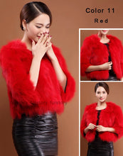 Load image into Gallery viewer, Winter Women&#39;s Natural Fur Coat Color Optional Three Quarter Sleeve