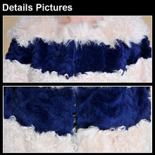 Load image into Gallery viewer, Real Lamb Fur and Rabbit Fur Coat Jacket Overcoat Ladies&#39; Top Dress 2016 New Women&#39;s Fur Fur Sotry FS13063