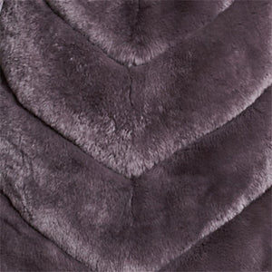 Women's Genuine Rabbit Fur Coat Women Stand-up Collar Long Women Jacket 18126