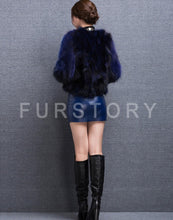 Load image into Gallery viewer, Women&#39;s Winter Coat Raccoon Real Fur Coats Female Round Collar Women Jackets 15160