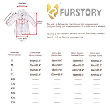 Load image into Gallery viewer, Fur Story FS18113 Women&#39;s Windproof Long Parka Detachable Rabbit Fur Lining Big Hood Jacket Fur Cuffs and Placket