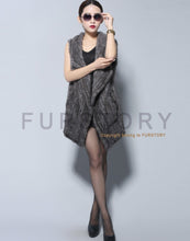 Load image into Gallery viewer, Natural Fur Vest Top Quality Authentic Mink Vest Female Natural Gilet Waistcoat